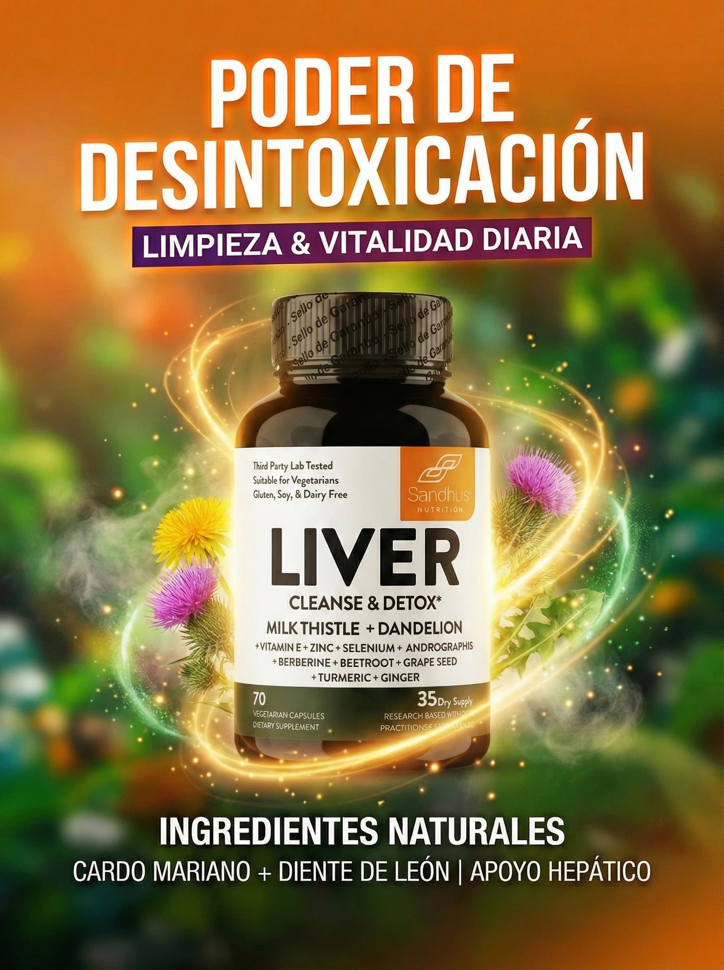 Liver Cleanse Detox - Limpieza y Desintoxicacion del Higado