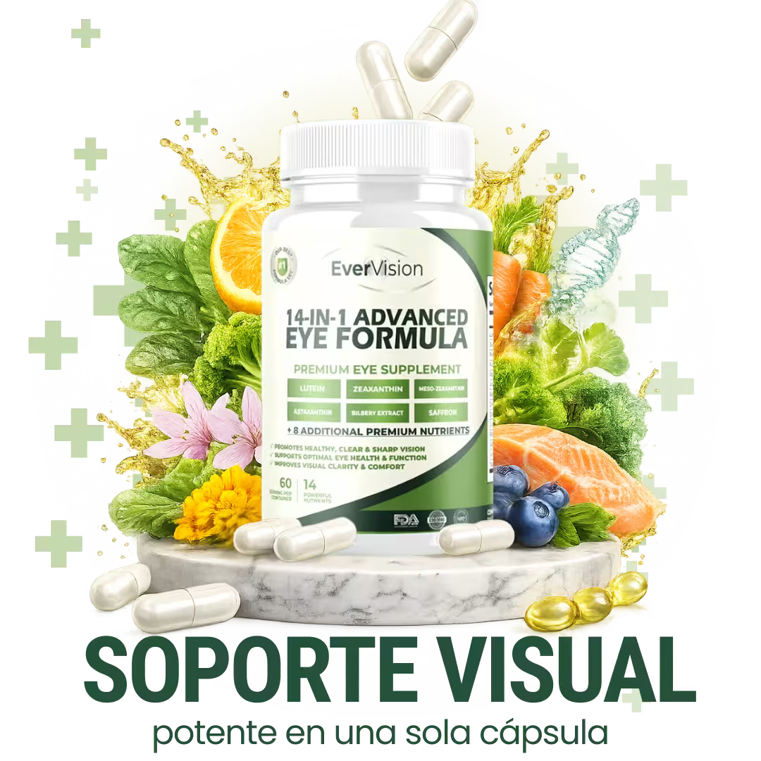 Evervision - Fórmula Avanzada Americana para Ojos 14 en 1