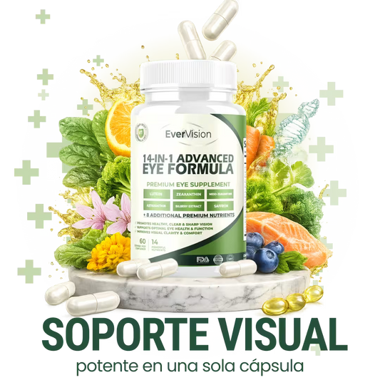 Evervision - Fórmula Avanzada Americana para Ojos 14 en 1