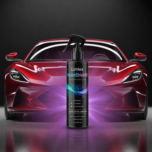 HydroShield-X 5 en 1 Spray Premium Cerámico Restaurador de pintura, brillo y elimina rasguños
